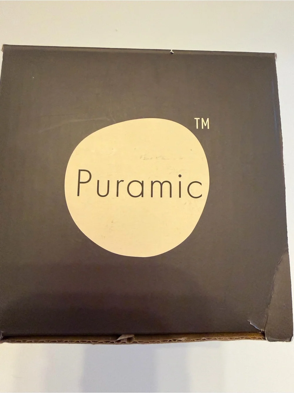 Asobu Puramic Ceramic Lined Vacuum Insulated Mug 16 oz Black Cork Base